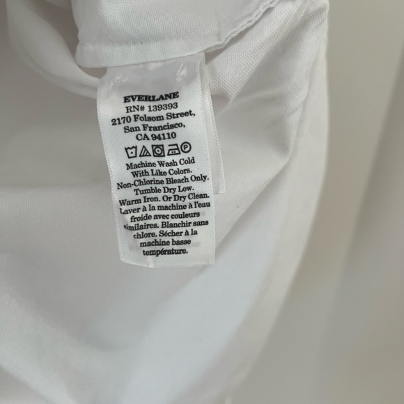 🆕 EVERLANE The Boxy Oxford in perfect New With Tags Condition - Picture 6 of 8